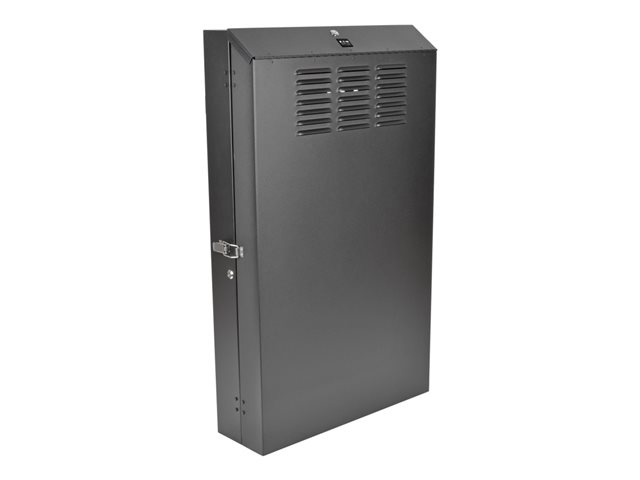 Eaton Tripp Lite Series 6U Wall Mount Rack Enclosure Server Cabinet Vertical 36" Deep - Rack cabinet - wall mountable - black - 6U - 19"
