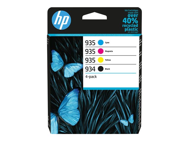 HP 934/935 - 4-pack - black, yellow, cyan, magenta - original - ink cartridge