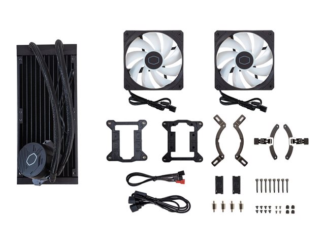 Cooler Master MasterLiquid Lite 240L Core ARGB - processor liquid cooling system