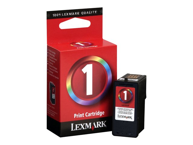 Lexmark Cartridge No. 1 - high capacity - colour (cyan, magenta, yellow) - original - ink cartridge