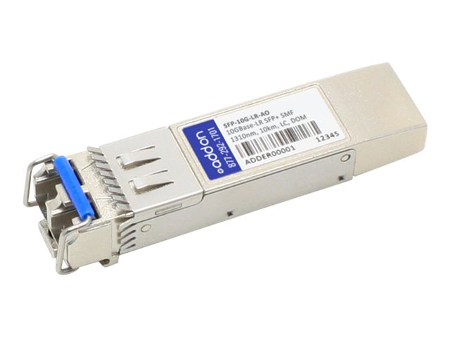 AddOn Cisco SFP-10G-LR Compatible SFP+ Transceiver - SFP+ transceiver module - 10GbE - 10GBase-LR - 1310 nm - for P/N: C8375-E-G2, N9K-C9348-FX3-B24C, NC57C3-MOD-P-SYS, NC57C3-MODS-P-SYS