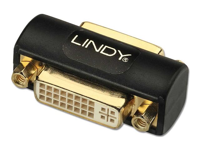 DVI-I DUAL LINK F/F COUPL GOLD PLATED CONNECTORS