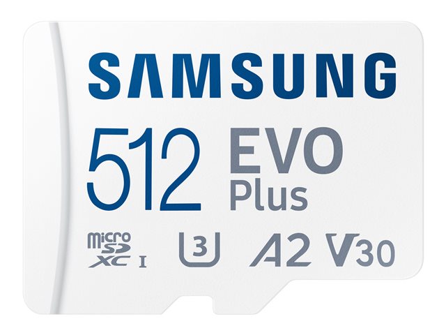 Samsung EVO Plus MB-MC512KA - flash memory card - 512 GB - microSDXC UHS-I