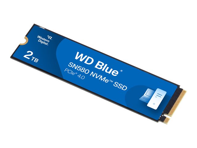 WD Blue SN580 WDS200T3B0E - SSD - 2 TB - internal - M.2 2280 - PCIe 4.0 x4 (NVMe)