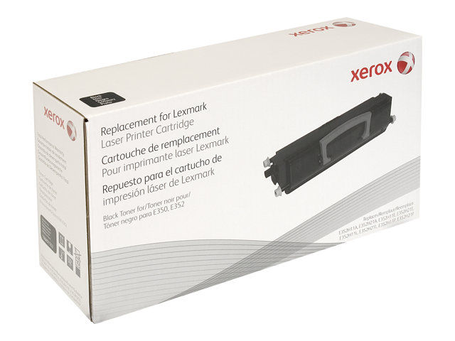 Xerox Lexmark E352D - black - compatible - toner cartridge (alternative for: Lexmark 0E352H21E, Lexmark E352H11E)