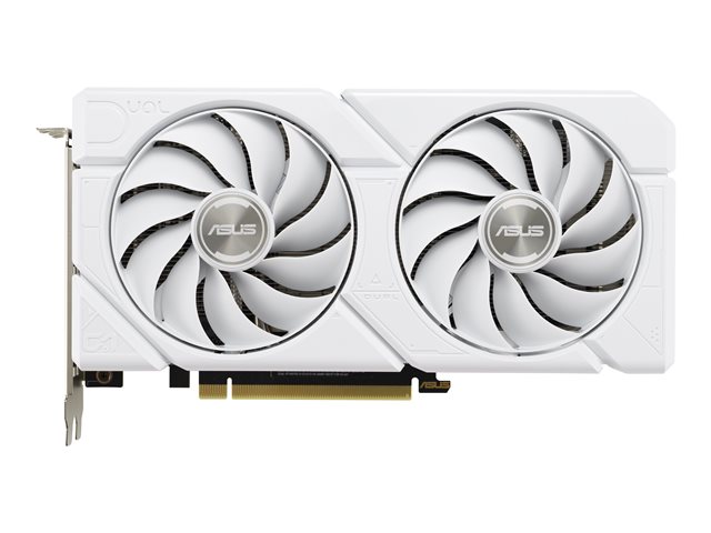 ASUS Dual GeForce RTX 4070 SUPER EVO 12GB - OC Edition - graphics card - GeForce RTX 4070 Super - 12 GB GDDR6X - PCIe 4.0 - HDMI, 3 x DisplayPort - white