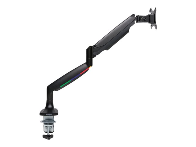 Kensington SmartFit One-Touch Height Adjustable Single Monitor Arm - Mounting kit - adjustable arm - for Monitor - plastic, aluminium, steel - screen size: 13"-34" - desktop, C-clamp, grommet, desk-mountable