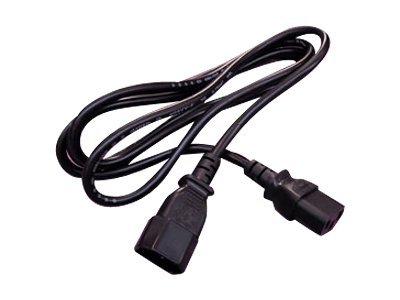 Cables Direct - power extension cable - IEC connector to IEC connector - 2 m