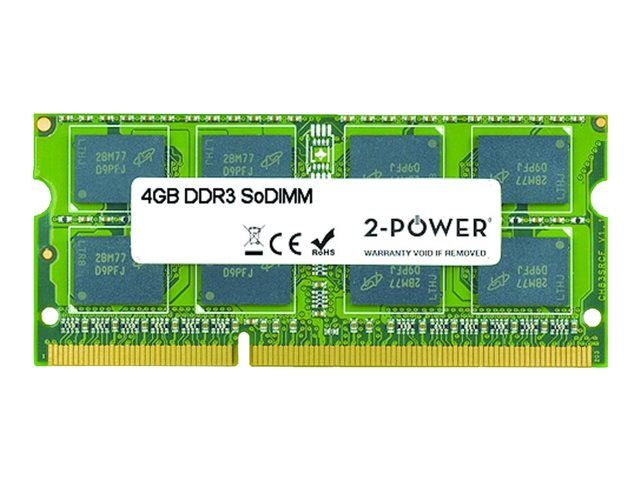 2-Power - DDR3L - module - 4 GB - SO-DIMM 204-pin - 1600 MHz / PC3L-12800 - unbuffered