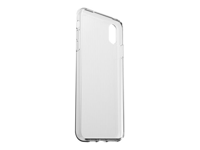OtterBox Clearly Protected Skin - Back cover for mobile phone - thermoplastic polyurethane (TPU) - clear - for Apple iPhone XS Max