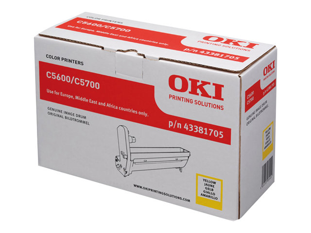 OKI - yellow - original - drum kit