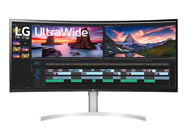 LG 38WN95C-W - LED monitor - curved - 38" - HDR