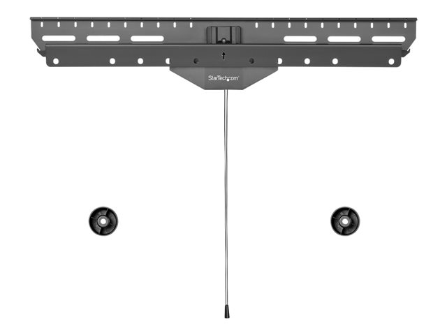 StarTech.com No-Stud TV Wall Mount, Low Profile Heavy Duty VESA TV Wall Mount for up to 80 inch Display (110lb/50kg), Universal Television Wall Mount, Studless Tilting Flat Screen Mount - No Drill TV Mount mounting kit - for TV - black