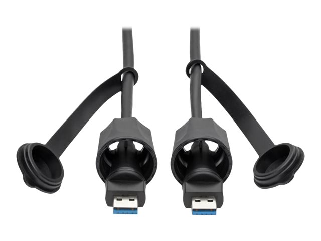 Eaton Tripp Lite Series USB 3.0 SuperSpeed A to A M/M Cable, Industrial - IP68, Shielded, 3 ft. (0.91 m), TAA - USB cable - USB Type A to USB Type A - TAA Compliant - 1 m