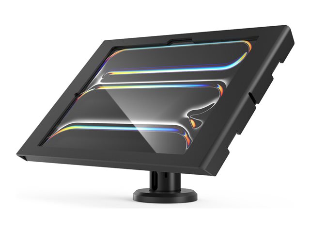 Compulocks iPad Pro M4 11" (2024), Apex Enclosure Tilting Stand 8" - Mounting kit (enclosure, stand) - exposed front/back camera and sensors - for tablet - lockable - metal - black - screen size: 11" - for Apple 11-inch iPad Pro (M4)
