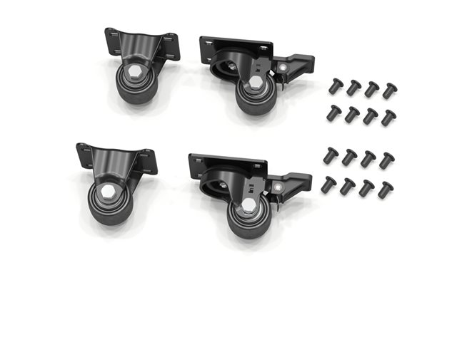 APC - Rack casters kit - for P/N: AR106V, AR106VI, SMT1500RM2UC, SMT1500RM2UCUS, SMTL1500RM3UC, SMTL1500RM3UCNC