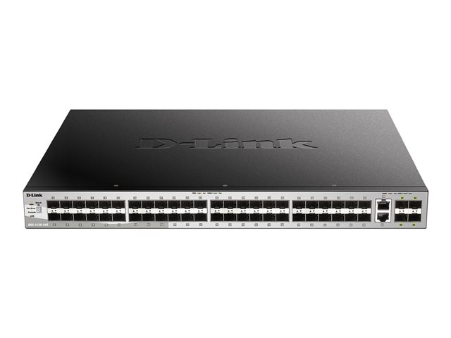 D-Link DGS 3130-54S - Switch - L3 Lite - Managed - 48 x SFP + 2 x 10 Gigabit Ethernet + 4 x 10 Gigabit SFP+