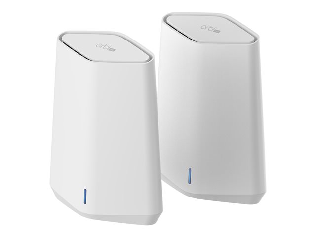 NETGEAR Orbi Pro SXK30 - Wi-Fi system (router, extender) - mesh - GigE - 802.11a/b/g/n/ac/ax - Dual Band - wall-mountable (pack of 3)
