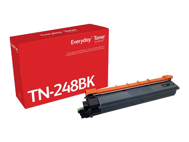 Everyday - Black - compatible - box - toner cartridge (alternative for: Brother TN248BK) - Green World Alliance return programme