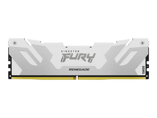 Kingston FURY Renegade - DDR5 - module - 16 GB - DIMM 288-pin - 8000 MT/s / PC5-64000 - CL38 - 1.45 V - unbuffered - on-die ECC - white & silver