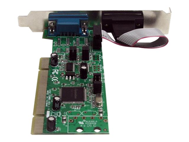 StarTech.com 2 Port PCI RS422/485 Serial Adapter Card with 161050 UART - Serial adapter - PCI-X - RS-422/485 x 2 - PCI2S4851050 - serial adapter - PCI-X - RS-422/485 x 2