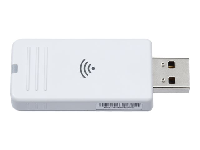 Epson ELPAP11 - Network media streaming adapter - USB - Wi-Fi - for Epson EB-L630, PU1006, PU1007, PU2010, PU2120, PU2220, MeetingMate EB-1480, PowerLite X06
