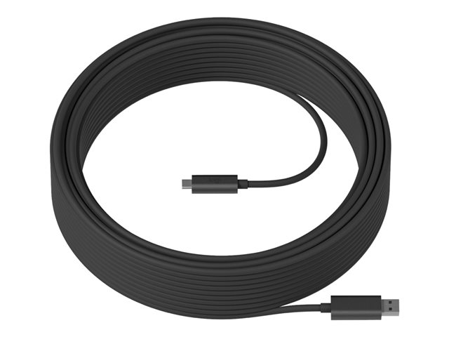 Logitech Strong - USB-C cable - USB Type A to USB-C - 25 m
