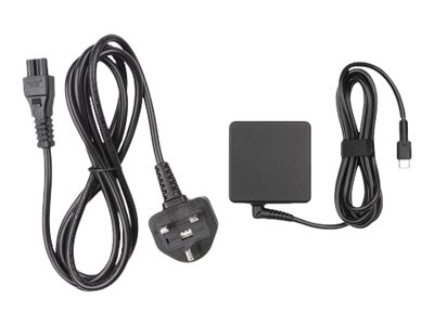 Toshiba - Power adapter - AC 100-240 V - 45 Watt - United Kingdom - black - for Dynabook Toshiba Portégé X30T, Toshiba Satellite Pro C50, Toshiba Tecra A30