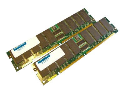 Hypertec Legacy - SDRAM - kit - 512 MB: 2 x 256 MB - DIMM 168-PIN - 133 MHz / PC133 - registered
