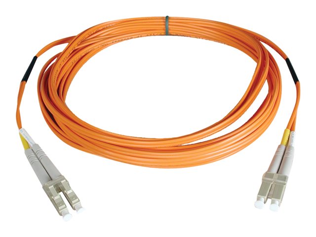 Eaton Tripp Lite Series Duplex Multimode 62.5/125 Fiber Patch Cable (LC/LC), 20M (65 ft.) - patch cable - 20 m - orange
