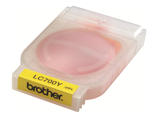 Brother LC700Y - yellow - original - ink cartridge