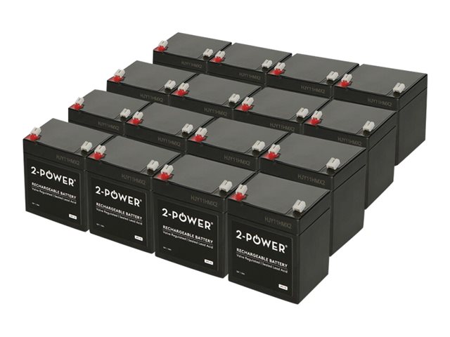 2-Power - UPS battery - Sealed Lead Acid (SLA) - 5000 mAh - 60 Wh