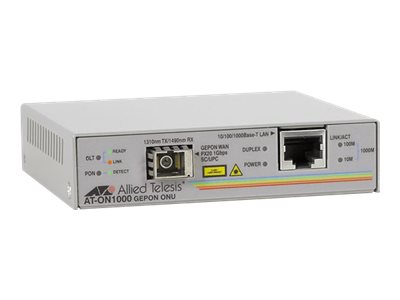 Allied Telesis AT ON1000 GEPON Optical Networking Unit - media converter - 10Mb LAN, 100Mb LAN, GigE