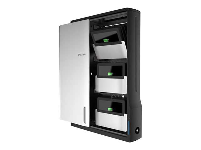 Ergotron Zip12 cabinet unit - for 12 netbooks/tablets - black, silver