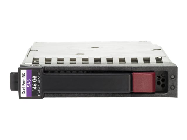 HPE Dual Port - Hard drive - 450 GB - 2.5" SFF - SAS 6Gb/s - 10000 rpm - for Enterprise Virtual Array P6350 FC SFF Combo Field Kit, P6350 Starter Kit Field Installed