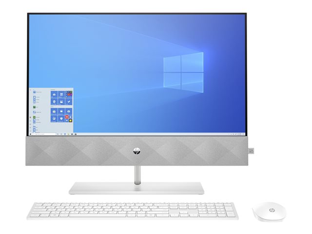 HP Pavilion 24-k0020na - all-in-one Core i7 10700T 2 GHz - 16 GB - SSD 512 GB - LED 23.8" - UK