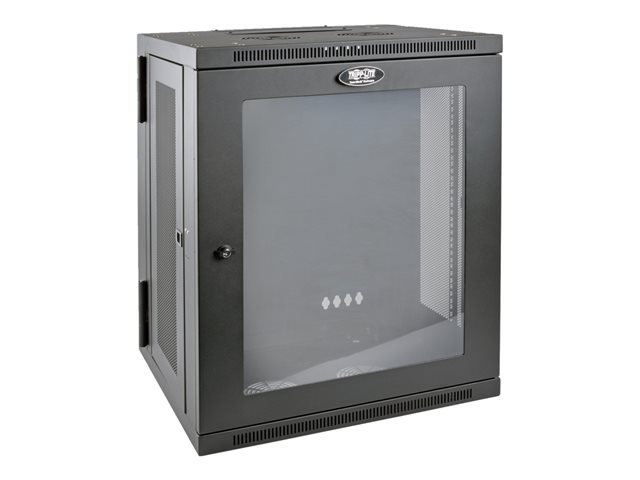 Eaton Tripp Lite Series 15U Wall Mount Rack Enclosure Server Cabinet w Hinged Acrylic Window - rack - 15U