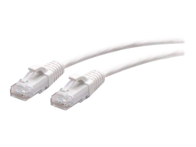 C2G 5ft (1.5m) Cat6a Snagless Unshielded (UTP) Slim Ethernet Network Patch Cable - White - Patch cable - RJ-45 (M) to RJ-45 (M) - 1.5 m - 4.8 mm - UTP - CAT 6a - molded, snagless - white