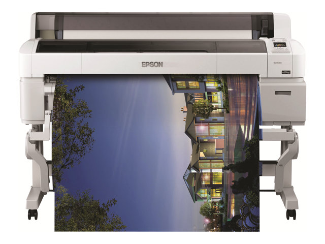 Epson SureColor SC-T7200 ll Large Format Printer/Plotter 44", 5 Ink Cartridges, pKmKCYM, USB, Ethernet Interface (1000 Base-T/ 100-Base TX/ 10-Base-T), 12 months On site service, 12 months On site service. Paper formats: A0, A1, A2, A3+, A3, A4, B1, B2, B