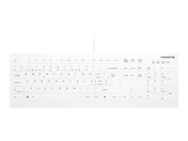 Contour Active Key AK-C8112 - keyboard - medical - 100% full size - QWERTZ - Swiss - white Input Device