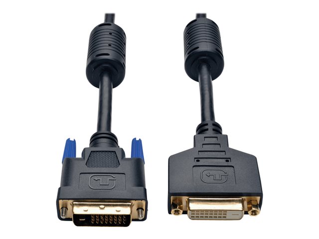 Eaton Tripp Lite Series DVI Dual Link Extension Cable, Digital TMDS Monitor Cable (DVI-D M/F), 10 ft. (3.05 m) - DVI extension cable - 3.05 m