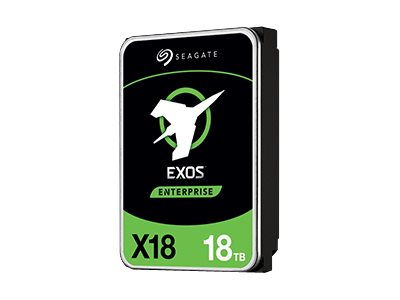 Seagate Exos X18 ST16000NM001J - hard drive - 16 TB - SATA 6Gb/s