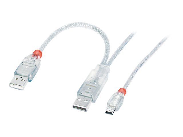 1MUSB2.0DUALPOWERCABLEUSBAMX2(20C