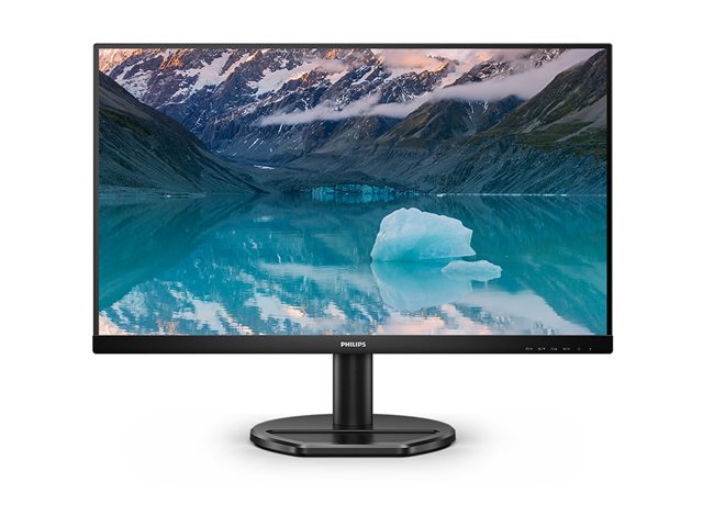 Philips S-line 242S9AL - LED monitor - 23.8" - 1920 x 1080 Full HD (1080p) @ 75 Hz - VA - 300 cd/m² - 3000:1 - 4 ms - HDMI, DVI-D, VGA - speakers - black