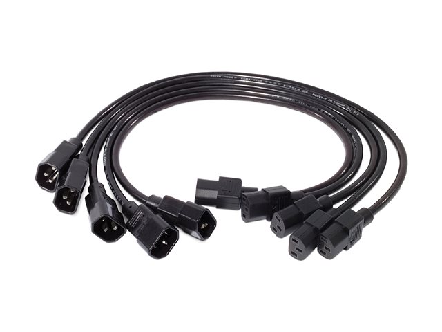 APC - power cable - power IEC 60320 C13 to IEC 60320 C14