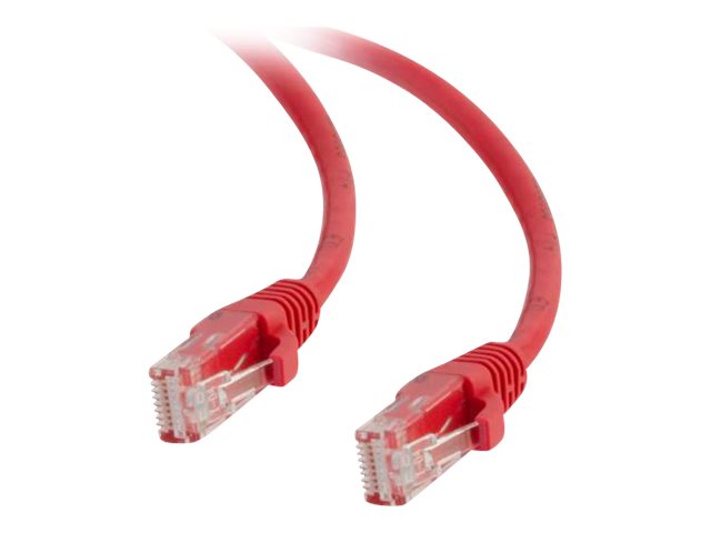C2G patch cable - 3 m - red
