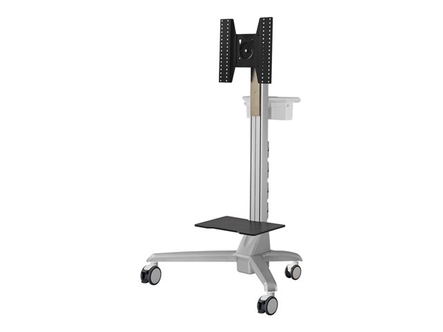 MOBILE MEDIA DISPLAY CART MOTORIZED LIFT