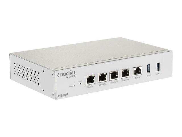 D-Link Nuclias DBG-2000 - SD-WAN gateway - 1GbE - cloud-managed - desktop