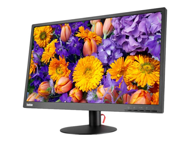 Lenovo ThinkVision E24-10 - LED monitor - 23.8" (23.8" viewable) - 1920 x 1080 Full HD (1080p) @ 60 Hz - IPS - 250 cd/m² - 1000:1 - 4 ms - VGA, DisplayPort - raven black