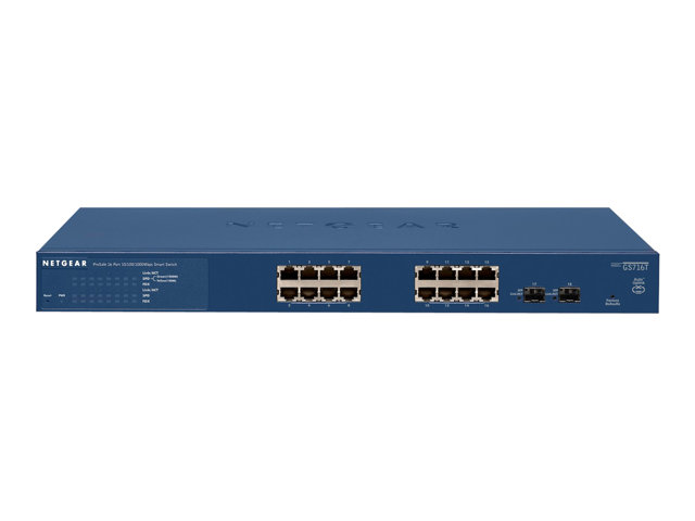 NETGEAR Smart GS716T - v3 - switch - 16 ports - Managed - rack-mountable